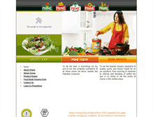 Tablet Screenshot of primebanaspati.com